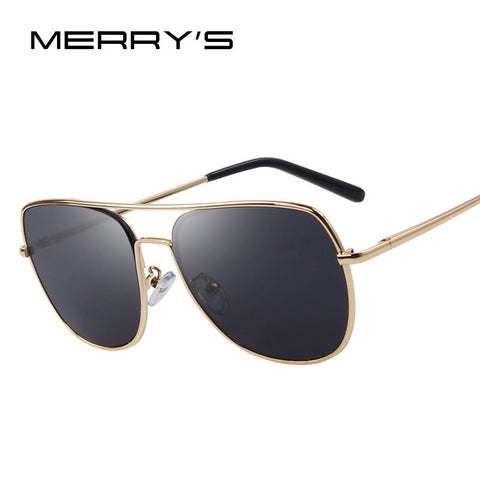 MERRY'S Women Rectangle Sunglasses Men Chameleon Lens Sunglasses UV400