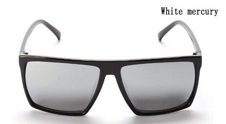 Steampunk Square Sunglasses Men SKULL Logo All Black Coating Sun Glasses Women Brand Retro gafas de sol