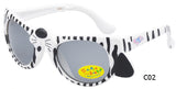 Folding Silicone Soft Happy Children's Polarized Sunglasses Tiger Kids Sunglasses Sunglasses
