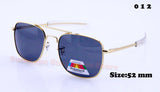 Air Force Army Flyer gafas Men Metal Polarized optical SUNGLASSES 57 mm 52 mm MILITARY sunglasses lunettes