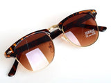 Classic Retro Avaitor Sunglass Golden Mirrored Sunglasses All Match Glasses Women Free
