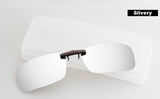 Polarized Clip On Sunglasses Men Driving Night Vision Lens Sun Glasses Anti-UVA UVB women & Man