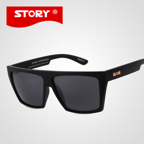 EVOKE Sunglasses Mens Square Sport Coating Amplifier Sun Glasses STORY Men Outdoor masculino UV400
