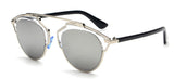BOUTIQUE that cat's eye sunglasses glass Shades women men sun lenses frames Goggles Metal