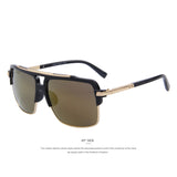 MERRY'S Men Square Sunglasses Women Classic Brand Sunglasses Double-Bridge Shades UV400