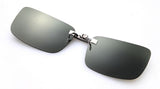 RunBird Mirrored Polarized Sunglasses Clip Driving Clip Men Coating Myopia Clip on SunGlasses UV400 sg095
