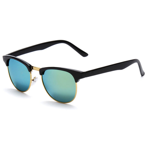 Women Men Cat Eye Retro Vintage Half Frame Metal Sunglasses Eye Glasses Sun Glasses Quality