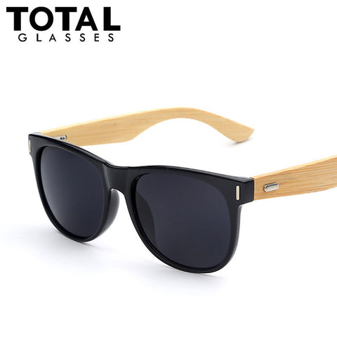 Super Vintage Wood Sunglasses Men Women Rivet De Madeira 860 Sunglasses Bamboo Nerd Brand