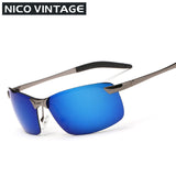 Rimless Sunglasses Polarized Sports Men Professional Outdoors Masculino UV400 Shades