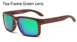 RunBird Brand Wood Sunglasses Brand Wooden Glasses Women Outdoor Goggles Sport Sun Glasses men R048
