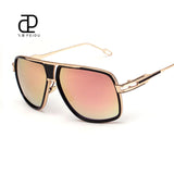 FEIDU Rectangle Sunglasses Women Men Mirror Sun Glasses Unisex UV400 Gafas De Sol