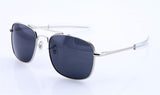 Air Force Army Flyer gafas Men Metal Polarized optical SUNGLASSES 57 mm 52 mm MILITARY sunglasses lunettes