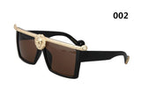 Hot-selling sunglasses men brand Gold 3D Lion sun glasses Gafas De Sol Femenino masculino 96876