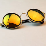 Glasses Women men retro roundness colours Sunglasses glasses