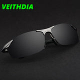 Aluminum Magnesium Brand Polarized Sunglasses Mens Glasses Driving Sport Glasses 6529