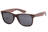 Sojos Sunglasses Women Men with Rivet Imitation wood Pattern Painting Pouch Packing sun glasses