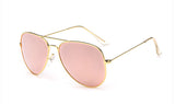 Men polarized sunglasses metal blue pink reflective sun glasses women brand polarised UV400 lentes de sol