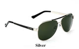 Pilot Stainless Steel Men's Sunglasses Polarized Sun Glasses Outdoor men masculino 3152