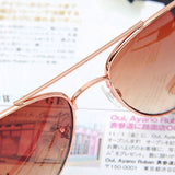 Unisex Bat Mirror UV Protection Aviator Sunglasses Men Women Sunglasses Sun Glasses