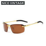 Rimless Sunglasses Polarized Sports Men Professional Outdoors Masculino UV400 Shades