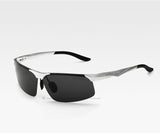 Aluminum Alloy Men's Sunglasses Polarized Lens Driver Mirror Sun Glasses Fishing Outdoor Sports Eyewears men 6502