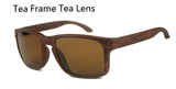 RunBird Brand Wood Sunglasses Brand Wooden Glasses Women Outdoor Goggles Sport Sun Glasses men R048