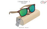 Polar Wood Sunglasses Brand Multi Round Bamboo Sun Glasses 2140 Wood Sunglasses Men Women