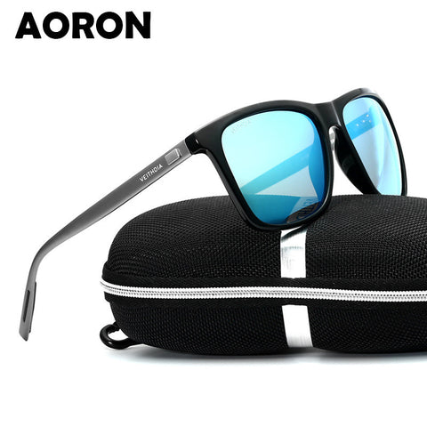 Men's Aluminum TR90 Polarized Sunglasses Driving Sport Sun Glasses for