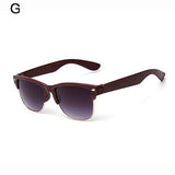 European Fashionall-Match Wood Sunglasses Sunglasses Women Vintage Retro Sunglass Men Retro Sun Glasses