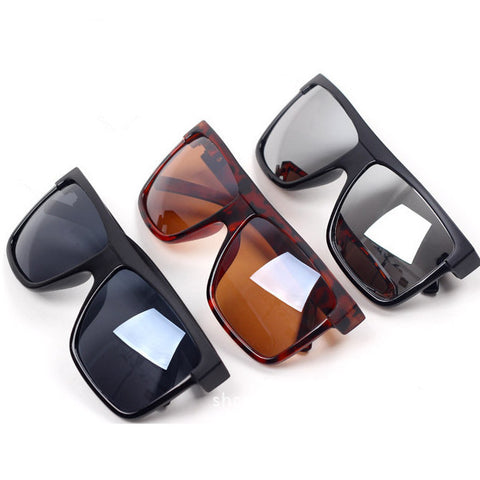 The lowest price!Square frame Flat top sunglasses women men sun glasses gafas q3