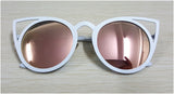 Women sunglasses Vintage cat eye Sun glasses Metal Eyeglasses Frames Mirror shades Sunnies ss309