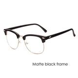 Classic Sunglasses Men Women Brand Half Metal Mirror Sun Glasses Gafas UV400 PA0528