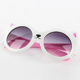 Cat Anti UV Eyeglasses Glasses Toddler Baby Cartoon Cat Sunglasses