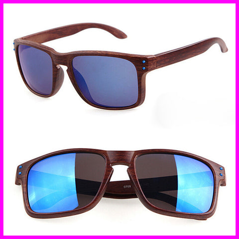 Goggles Sunglass Mens Sports Wood Color Sun glasses women Brand Glasses