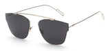 Metal Frame Cat Eye Sunglasses Women Brand Vintage Sunglass Men Sun glasses ss288