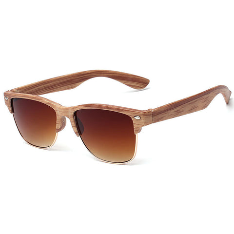 European Fashionall-Match Wood Sunglasses Sunglasses Women Vintage Retro Sunglass Men Retro Sun Glasses
