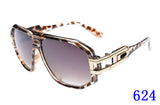 Men Sunglasses Women sunglasses Clear Lens Black UV-blocking with box 624 logo