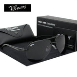 Aluminum Magnesium Polarized Lens Sunglasses Men Driver Mirror Sun glasses Fishing Outdoor Sports men