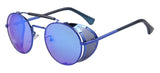 MERRY'S Women Retro Design Round Sunglasses Men Shields Steampunk Sunglasses UV400