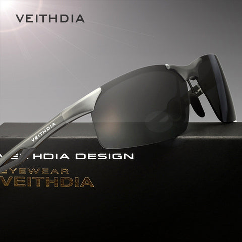 Aluminum Magnesium Polarized Sunglasses Men Driving Sun Glasses Outdoor Sport 6591
