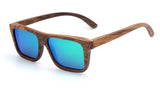 Handmade Wood Sunglasses Square Shaped Square men Women Polarized Glasses lunettes de soleil homme