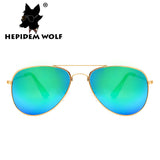 Baby Sunglasses Children Sunglass Pilot Child Kids Sun Glasses H3023 HEPIDEM WOLF
