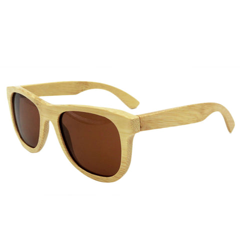 Natural Bamboo Sunglasses Vintage Men Women Handmade Sun Brand Original Wood Polarized Glasses