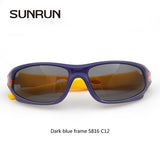 SUNRUN Children's Polarized Sunglasses Baby Child Care UV Glasses Security TR90 frame Brand Goggles Sun Glasses S816