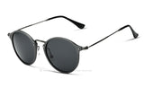 VEITHDIA Brand Unisex Sun Glasses Polarized Coating Mirror Driving Sunglasses Round For Men/Women 6358