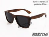 Bamboo sunglasses polarized sunglasses popular wooden sunglasses for