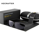Polarized Outdoor Sports Men Sun Glasses Rectangle with