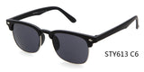 Half-frame Brand Sunglasses Women Men Square Sun Glasses Retro Rimless Eyeware lunttes 6130