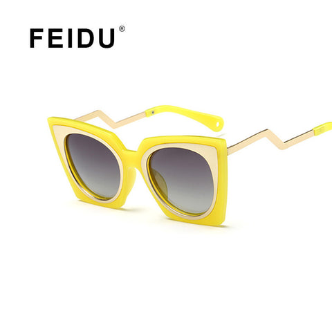 FEIDU Baby Polarized Kids Sunglasses Grey Lens Square Sun glasses Children Anti-UV Gafas