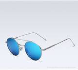 VEITHDIA Brand Unisex Sun Glasses Polarized Coating Mirror Driving Sunglasses Round For Men/Women 3617